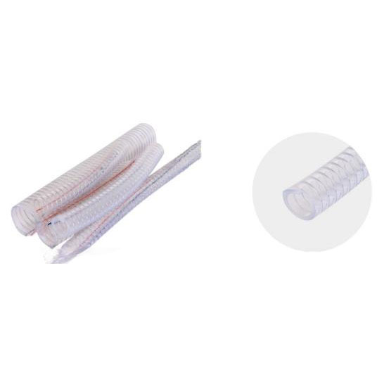 خرطوم مقوى بسلك فولاذي PVC